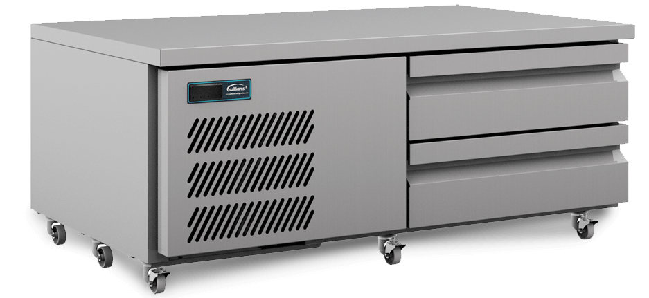 Williams Under Broiler Counter - Two Drawer Self Contained Lowline Refigerator HUBC7
