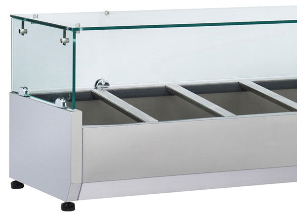 Anvil Aire 1500 Glass Refrigerated Ingredient Well