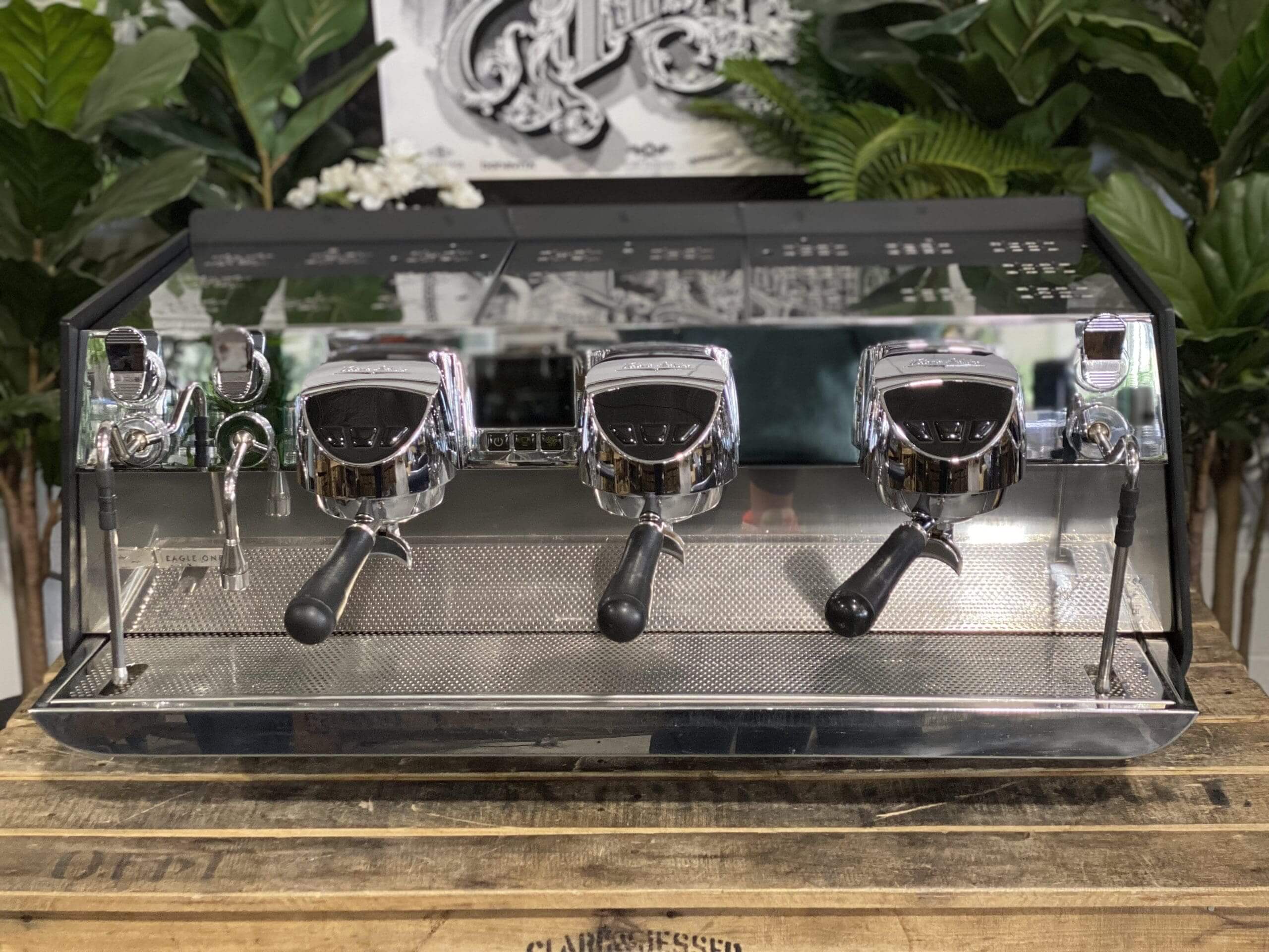 Victoria Arduino Eagle One - 3 Group Commercial Espresso Machine - Black