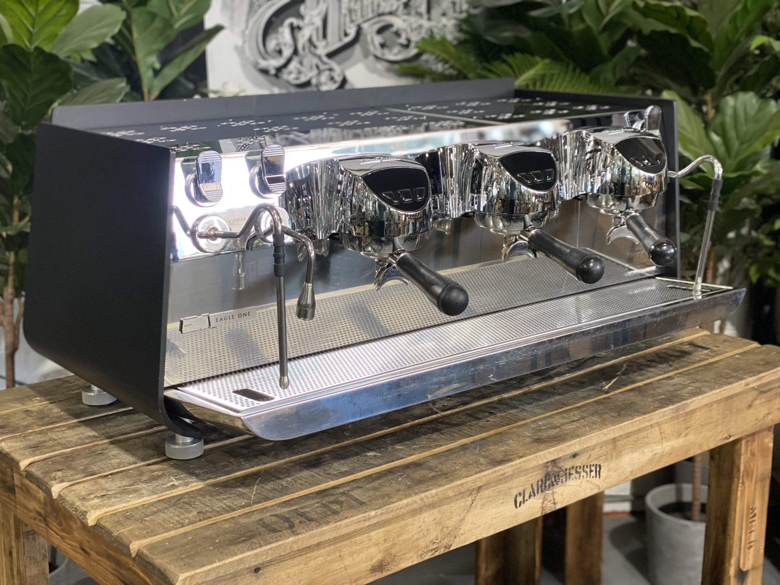 Victoria Arduino Eagle One - 3 Group Commercial Espresso Machine - Black
