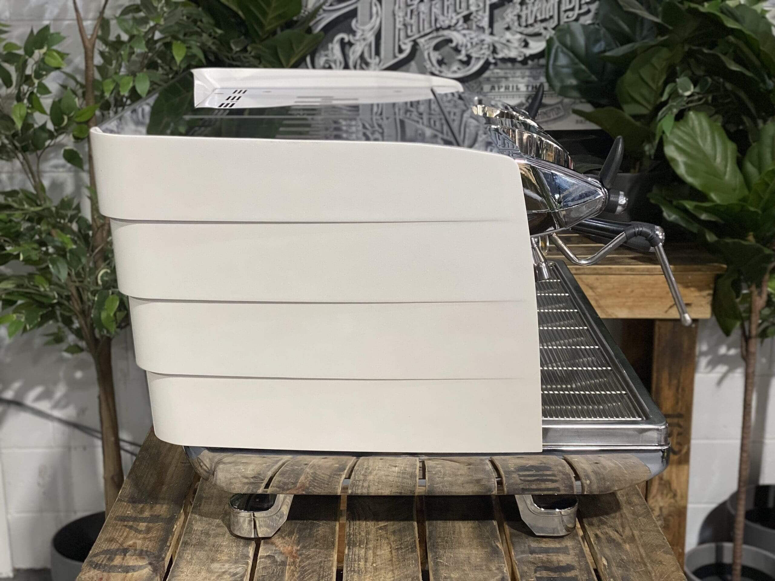 Victoria Arduino White Eagle Stainless Steel - 2 Group Commercial Espresso Machine - White