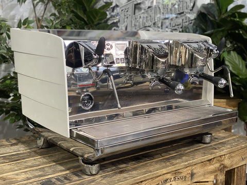 Victoria Arduino White Eagle Stainless Steel - 2 Group Commercial Espresso Machine - White