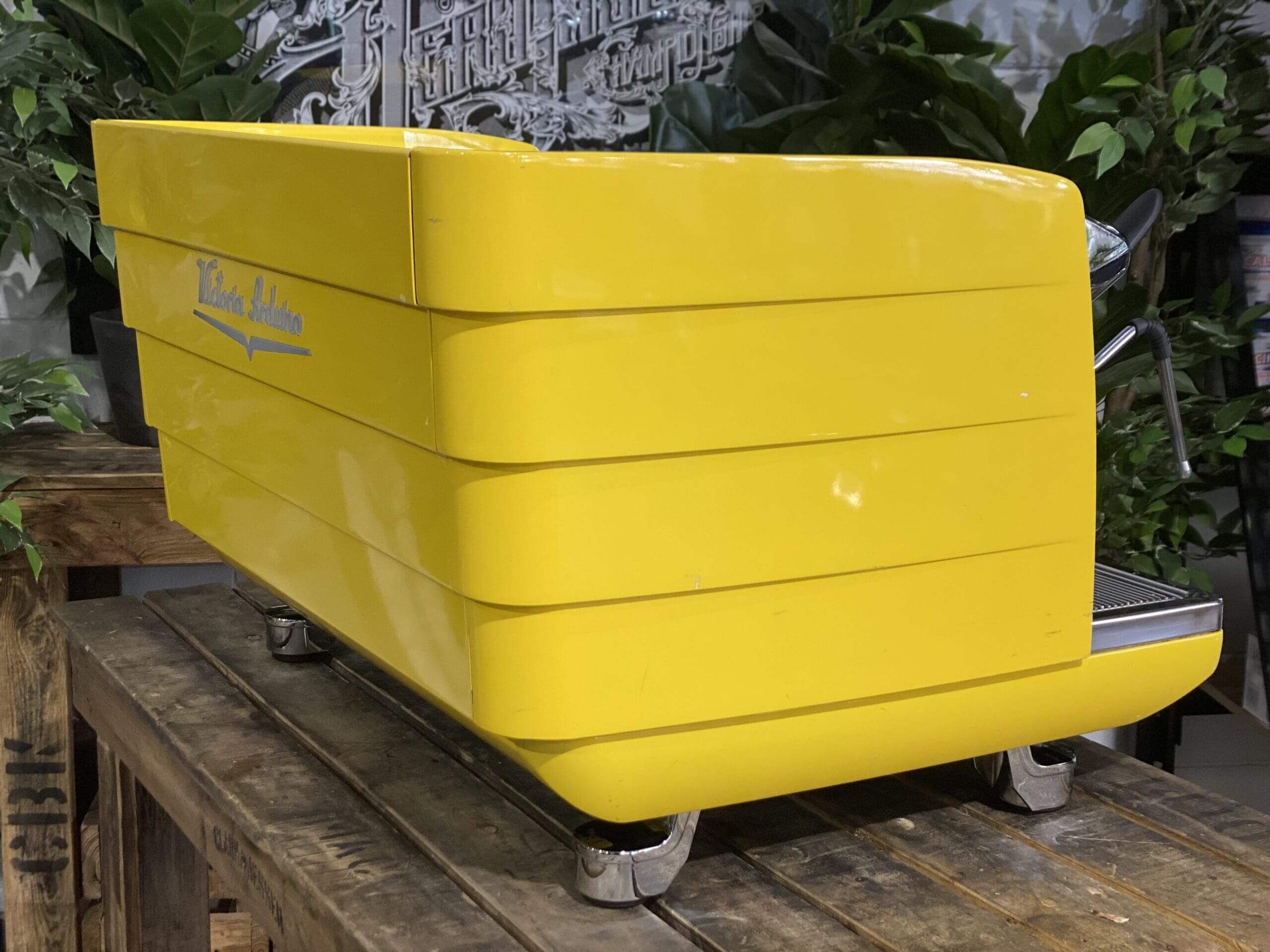 Victoria Arduino White Eagle - 2 Group Commercial Espresso Machine - Yellow