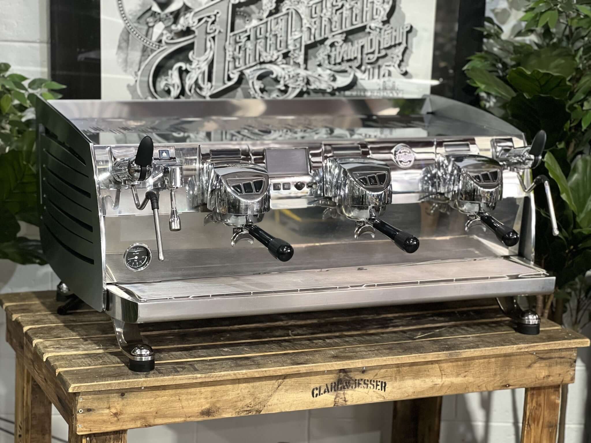 Victoria Arduino Black Eagle Volumetric - 3 Group Commercial Espresso Machine - Stainless
