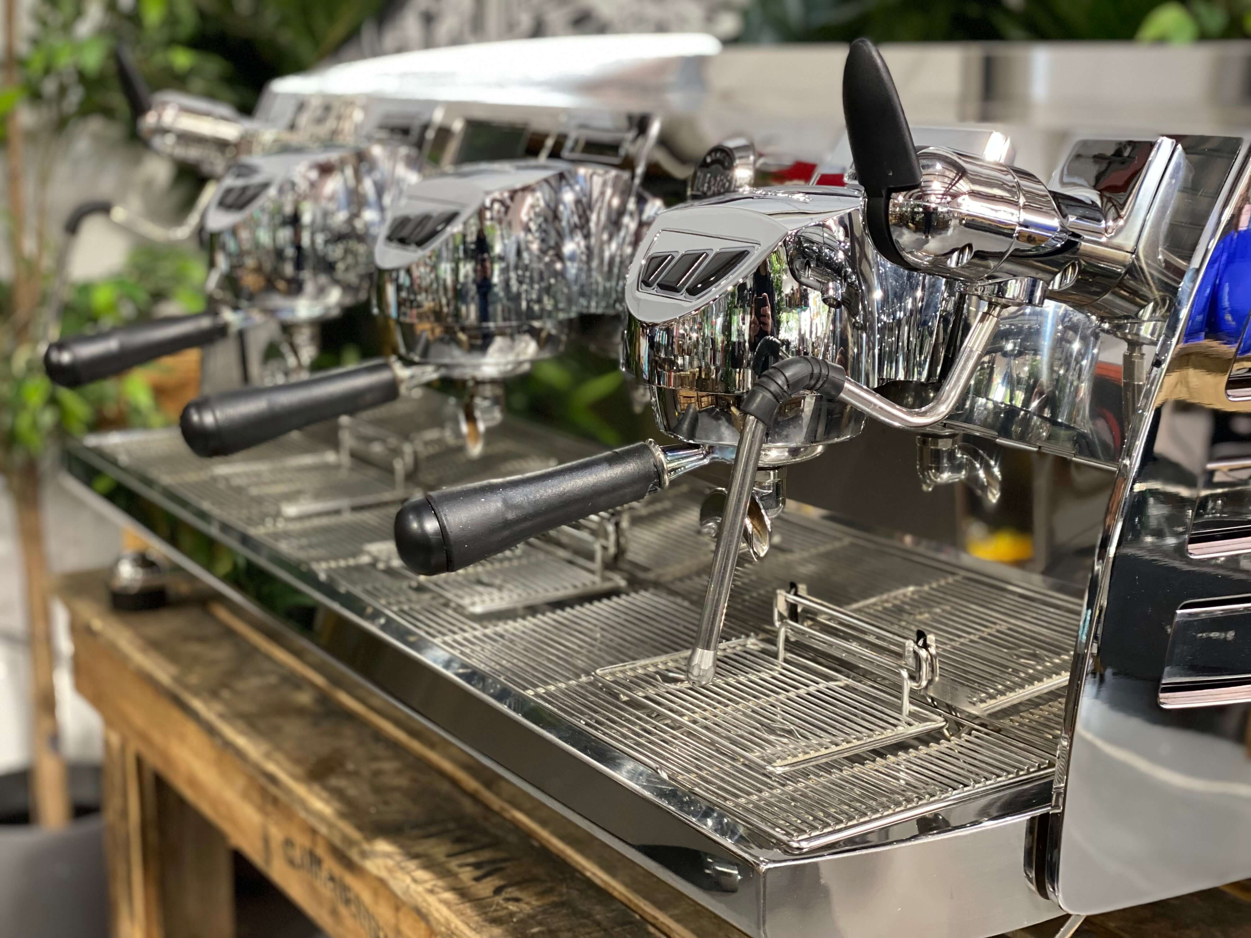 Victoria Arduino Black Eagle Gravimetric - 3 Group Commercial Espresso Machine - Stainless