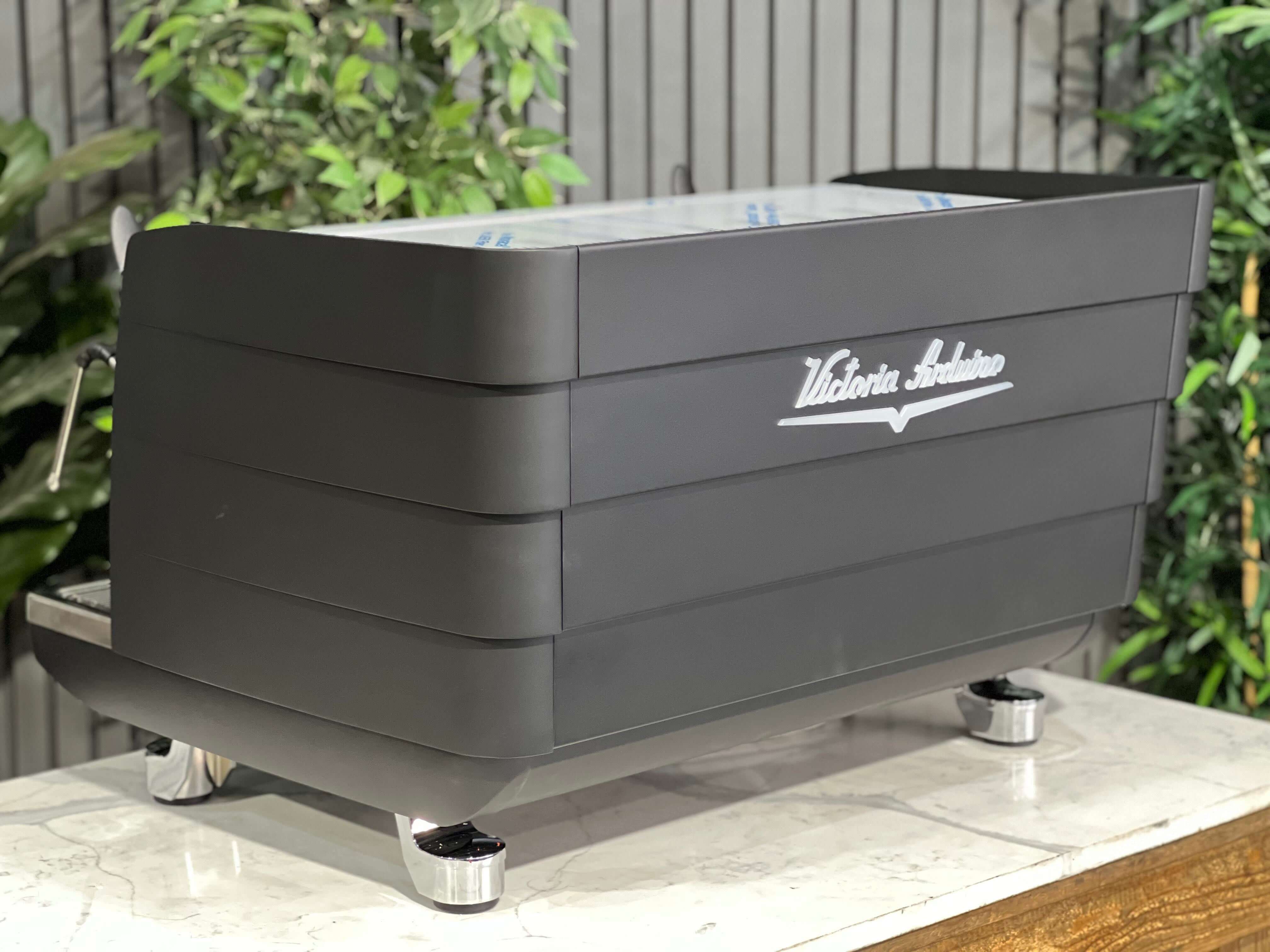 Victoria Arduino White Eagle Digit Black - 2 Group Commercial Espresso Machine - Stainless