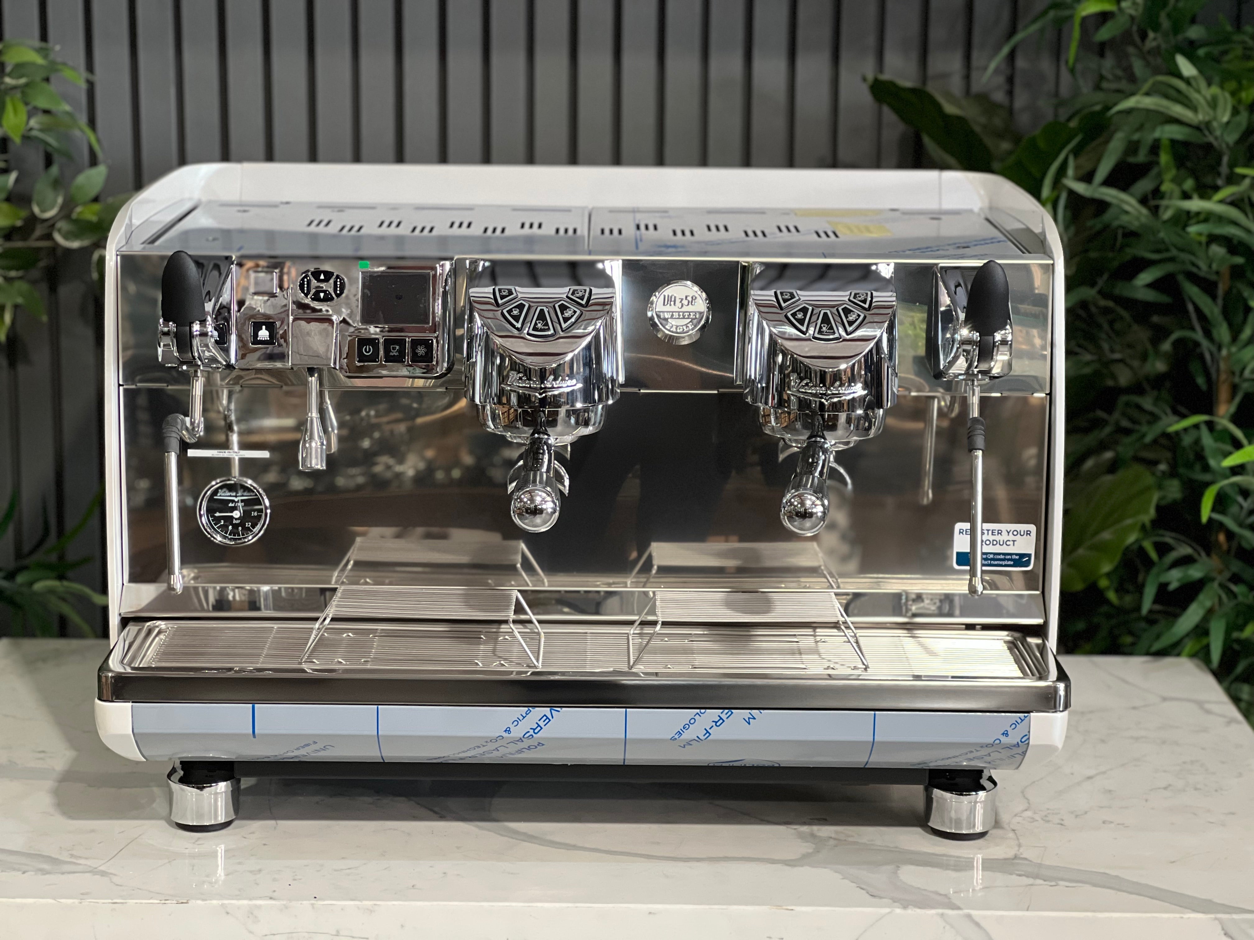Victoria Arduino White Eagle Digit White - 2 Group Commercial Espresso Machine - Stainless