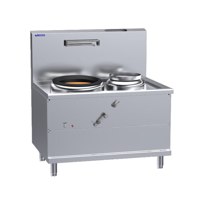 Luus 1 Air-Blast Burner & 1 RHS Pot Fo San Wok WV-1A1P-NG - Natural Gas