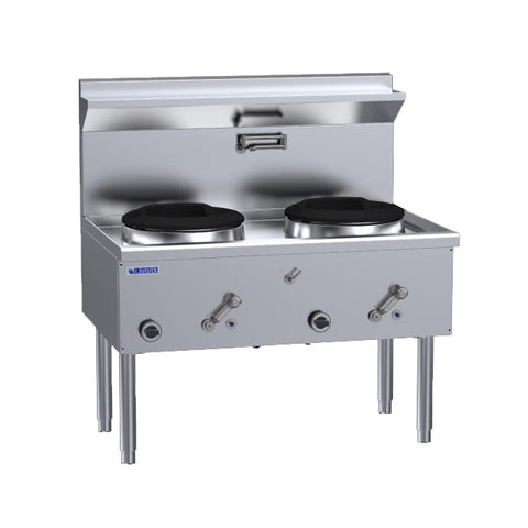 Luus Two Hole Compact Waterless Wok WZ-2C