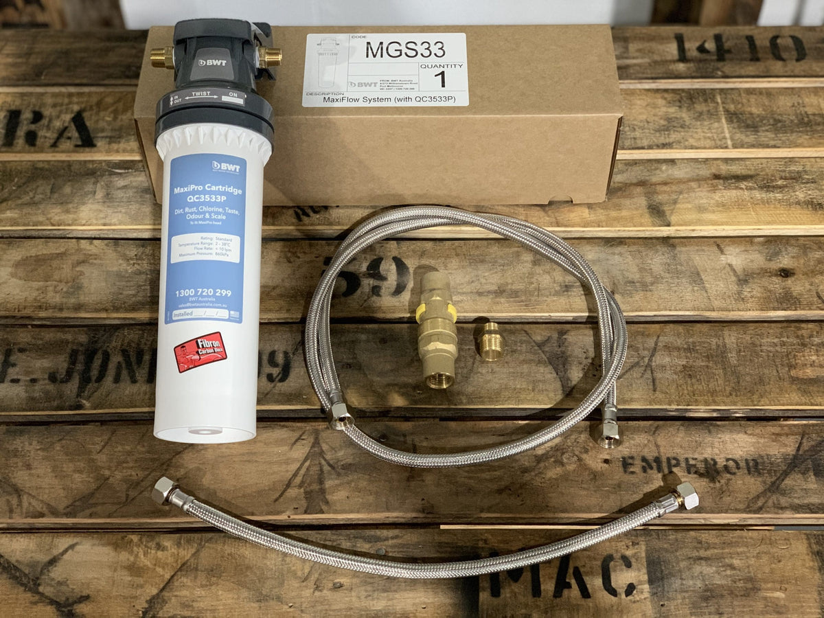 Plumbing Kit - Water Filter - Pressure Limiting Valve - Hoses & Fittings