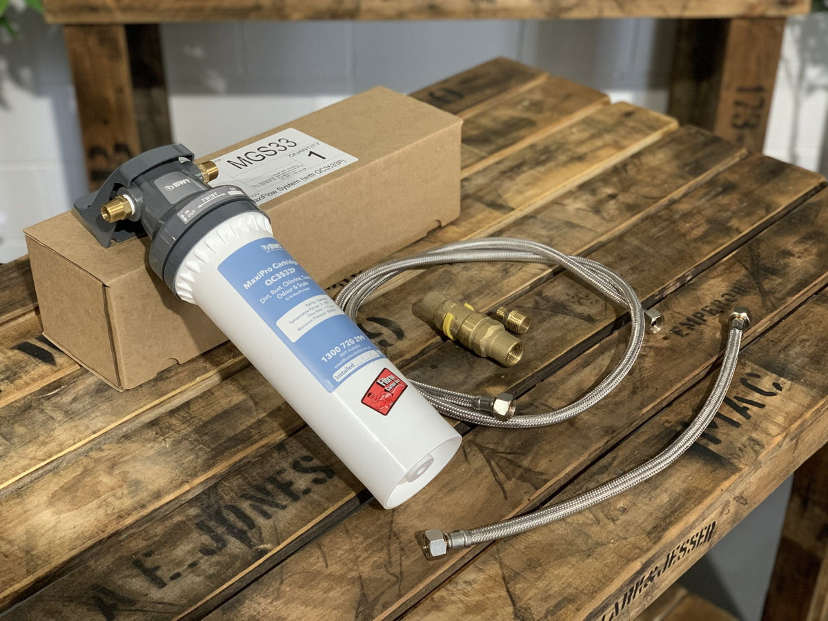 Plumbing Kit - Water Filter - Pressure Limiting Valve - Hoses & Fittings