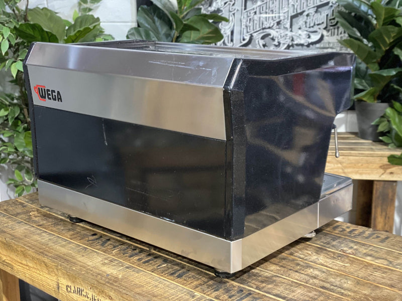 Wega Altair 2 Group Black & Stainless Espresso Coffee Machine