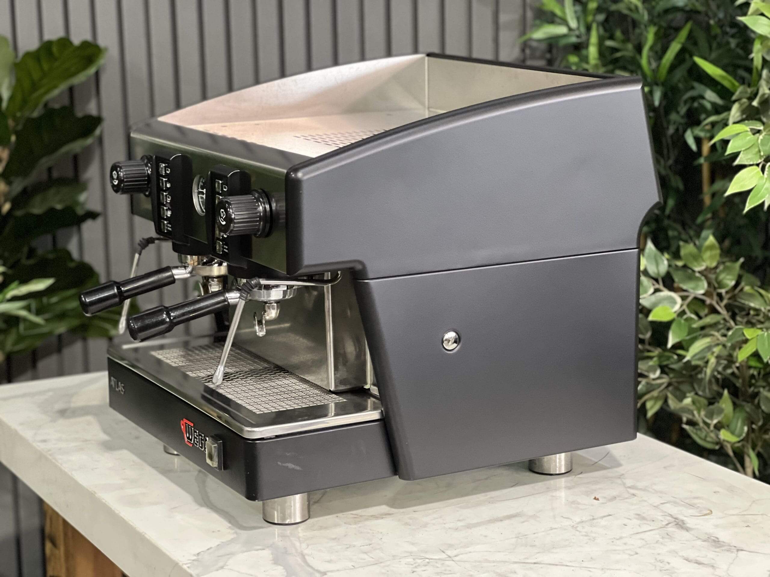 Wega Atlas Compact EVD - 2 Group Commercial Espresso Machine - Black