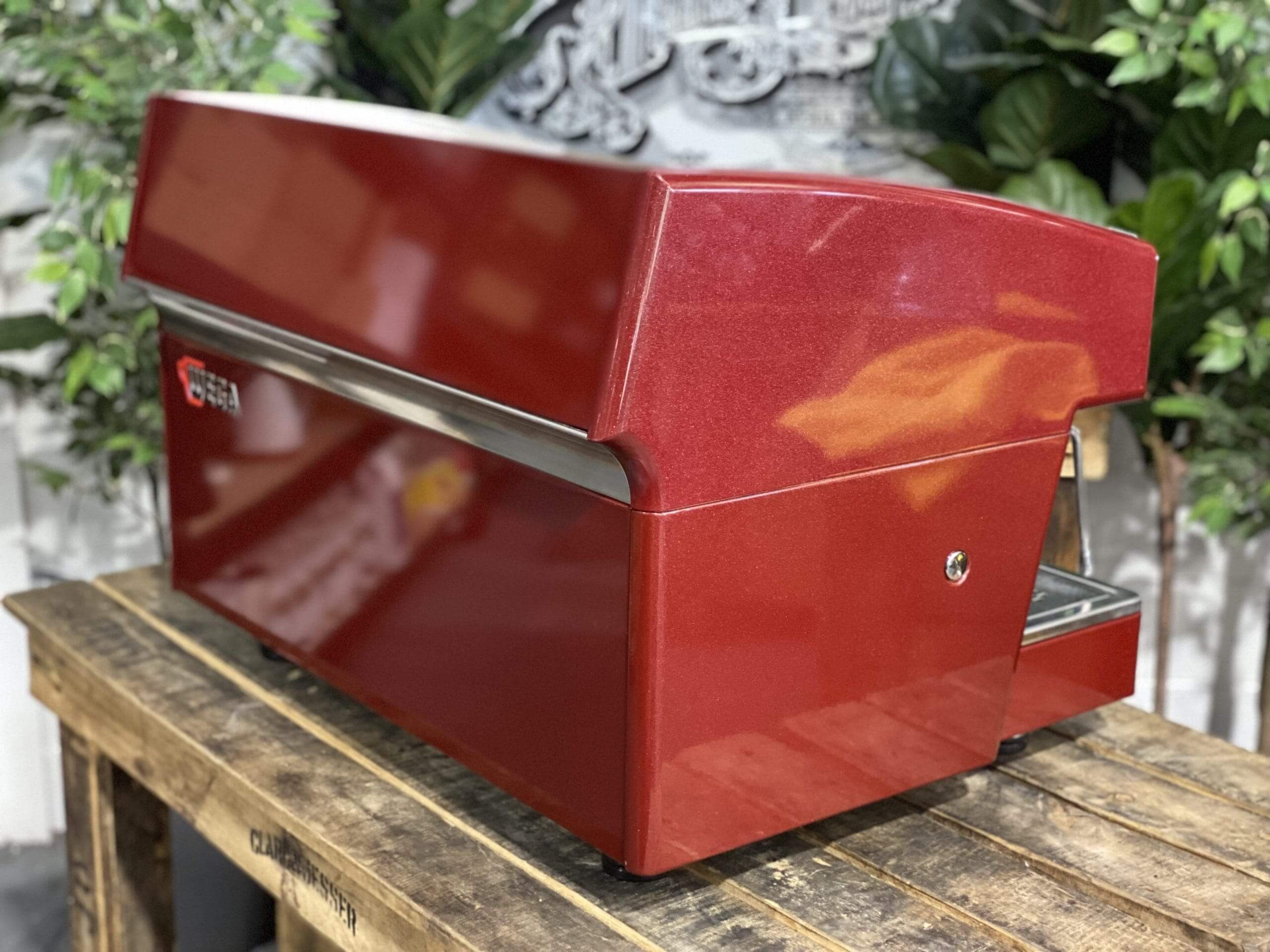 Wega Atlas EVD - 2 Group Commercial Espresso Machine - Red