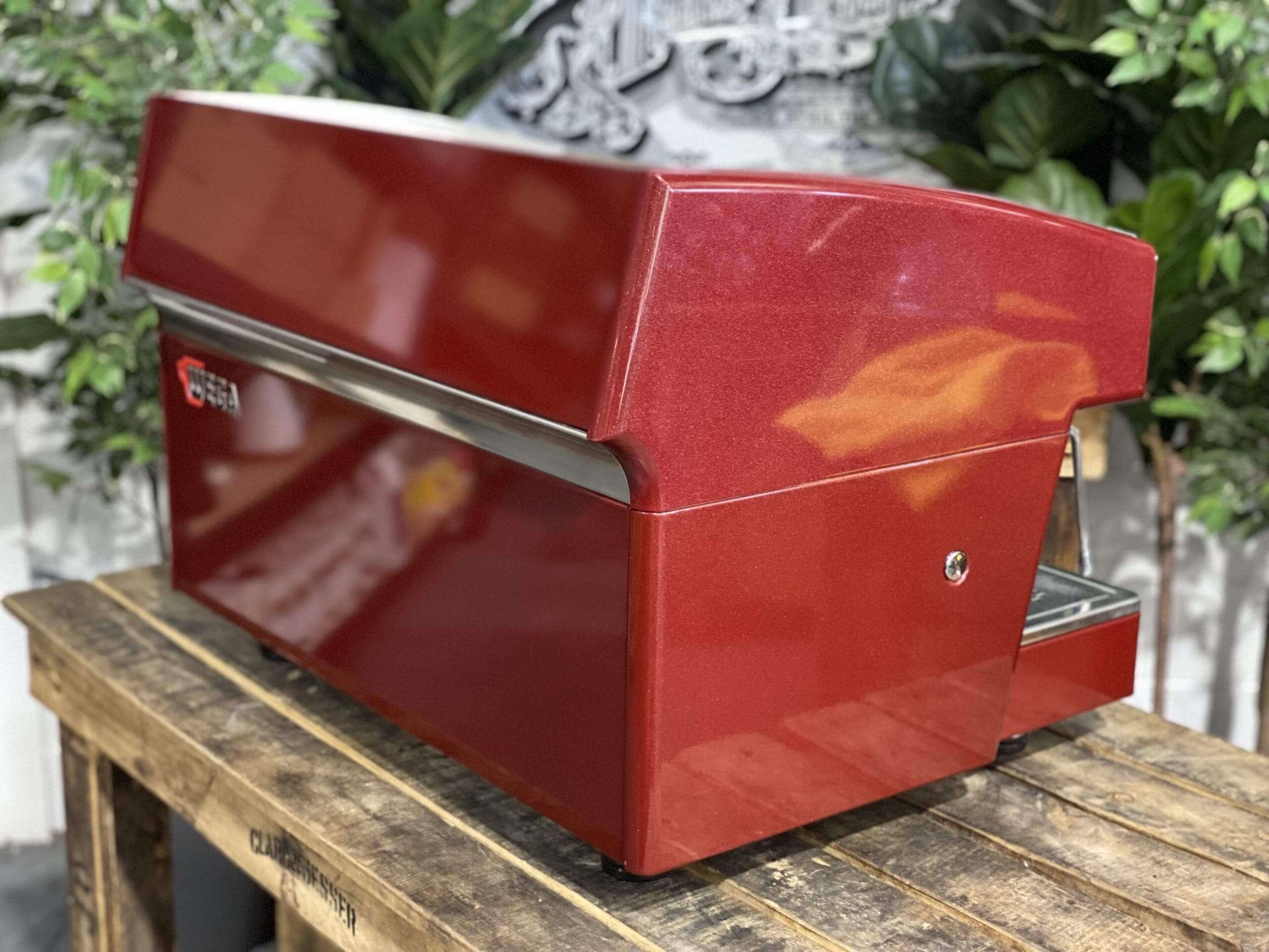 Wega Atlas EVD - 2 Group Commercial Espresso Machine - Red