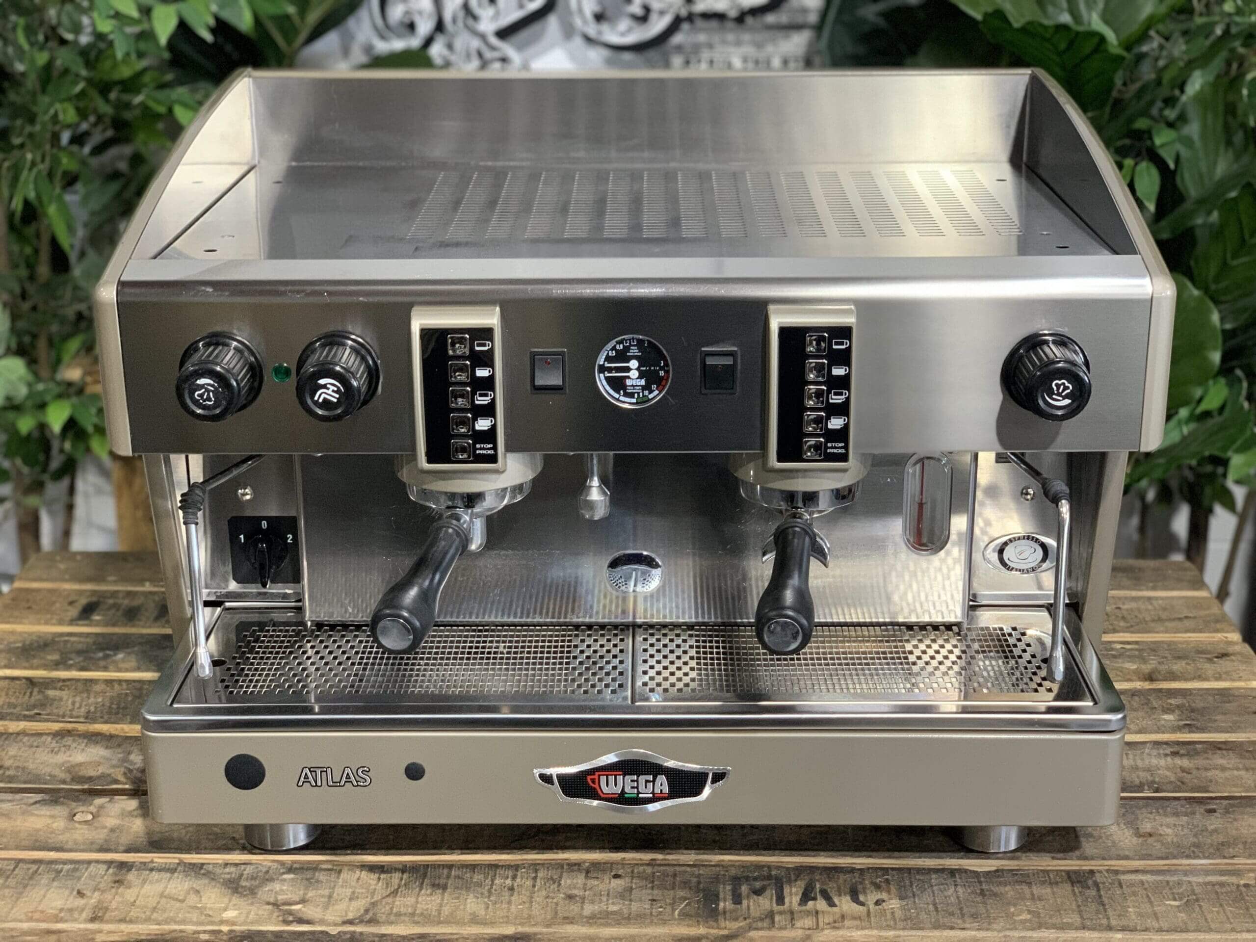 Wega Atlas EVD - 2 Group Commercial Espresso Machine - Sand