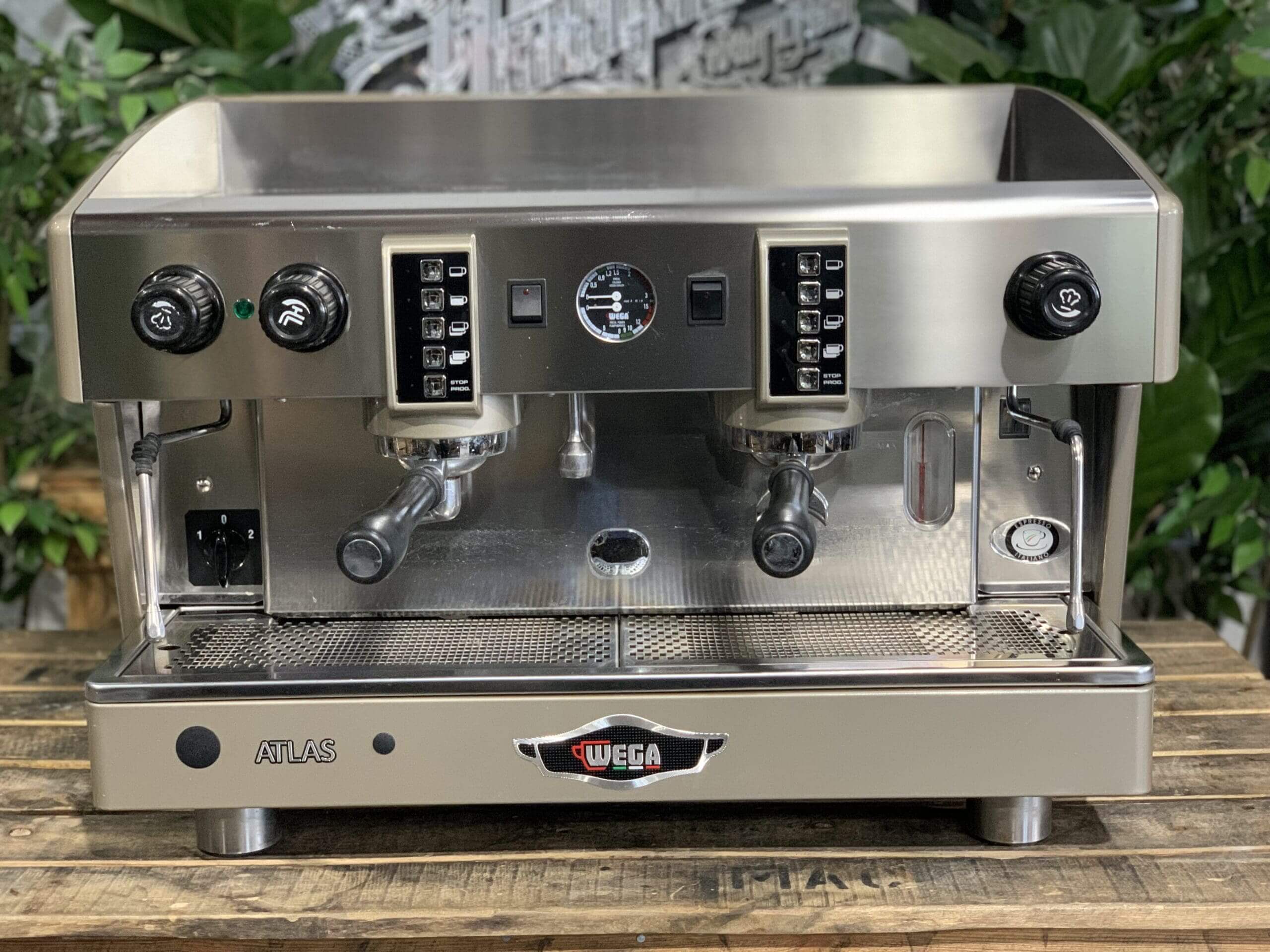 Wega Atlas EVD - 2 Group Commercial Espresso Machine - Sand