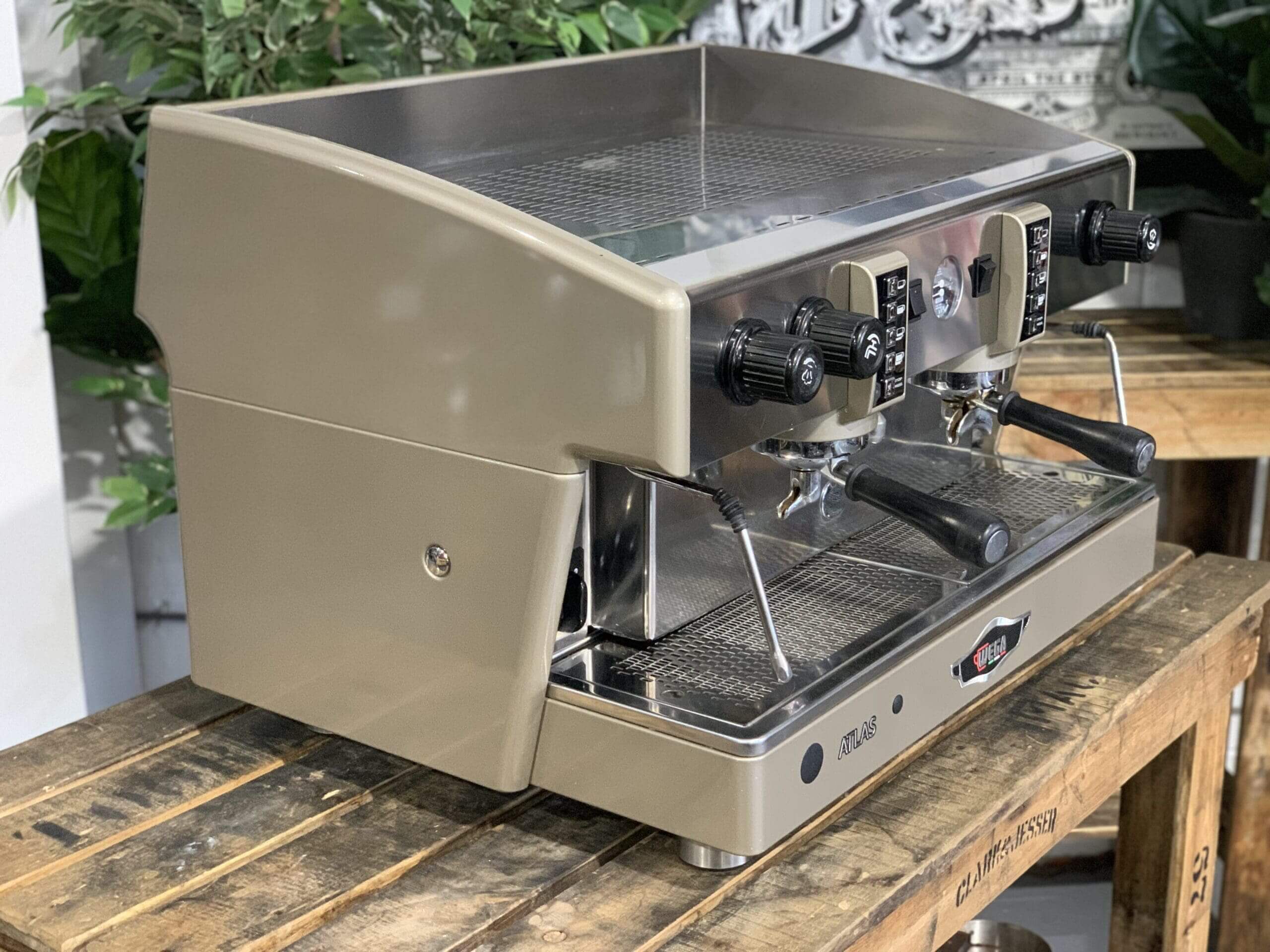 Wega Atlas EVD - 2 Group Commercial Espresso Machine - Sand
