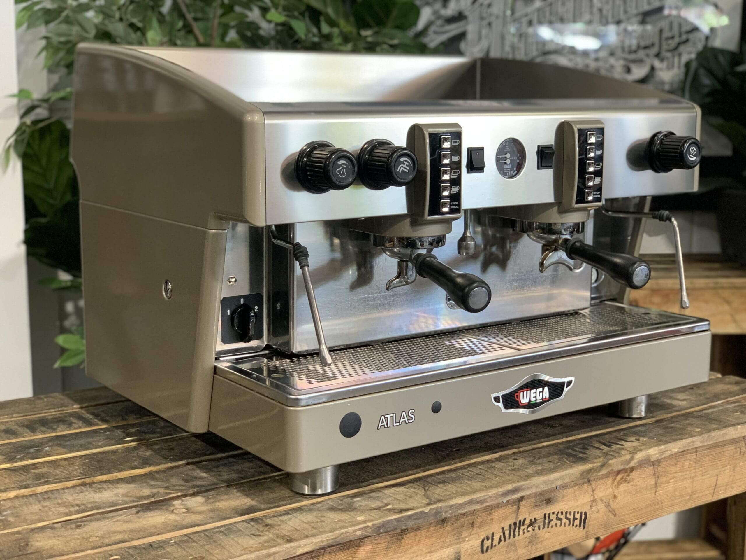 Wega Atlas EVD - 2 Group Commercial Espresso Machine - Sand