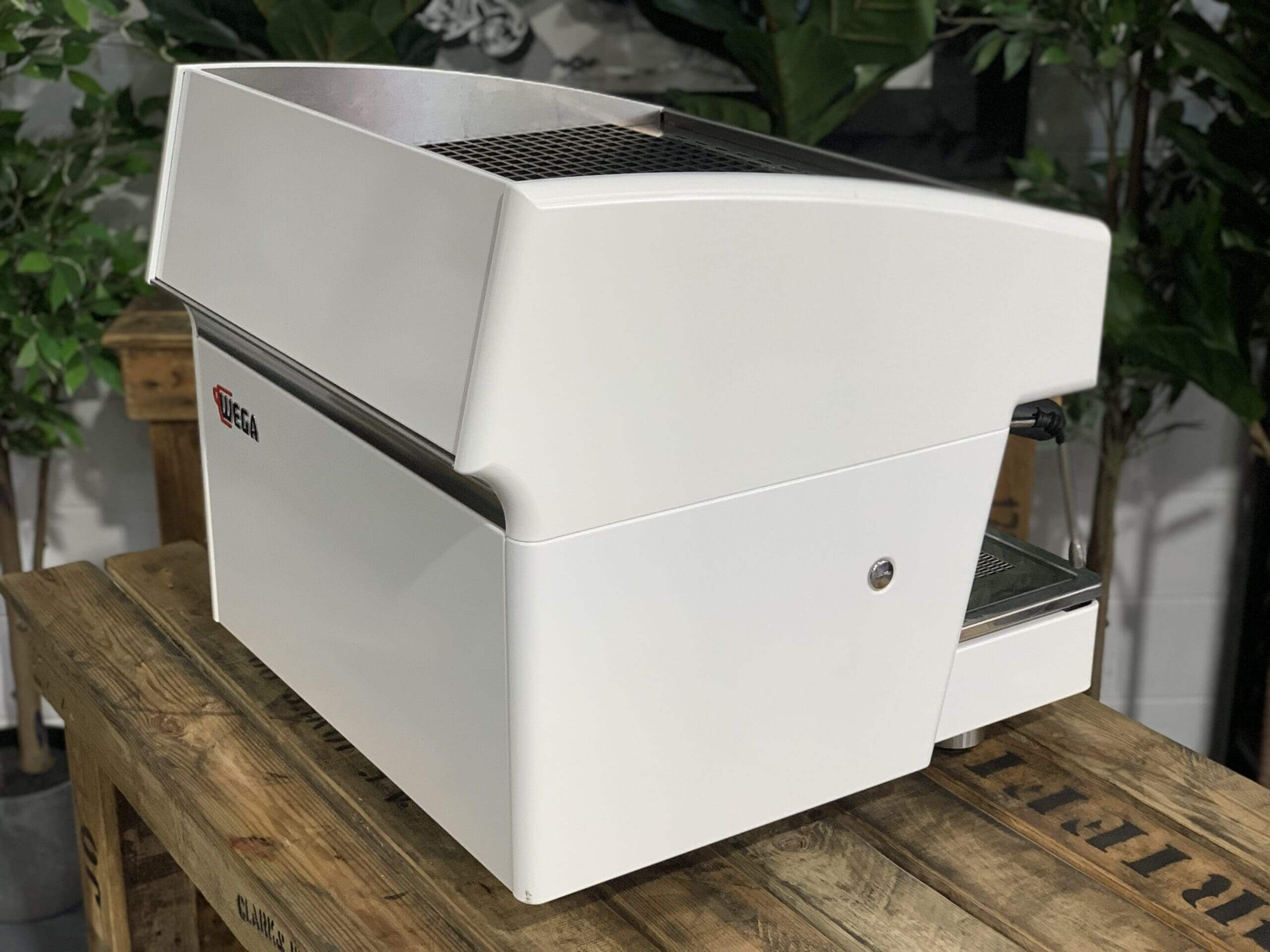 Wega Atlas EVD Compact - 2 Group Commercial Espresso Machine - White