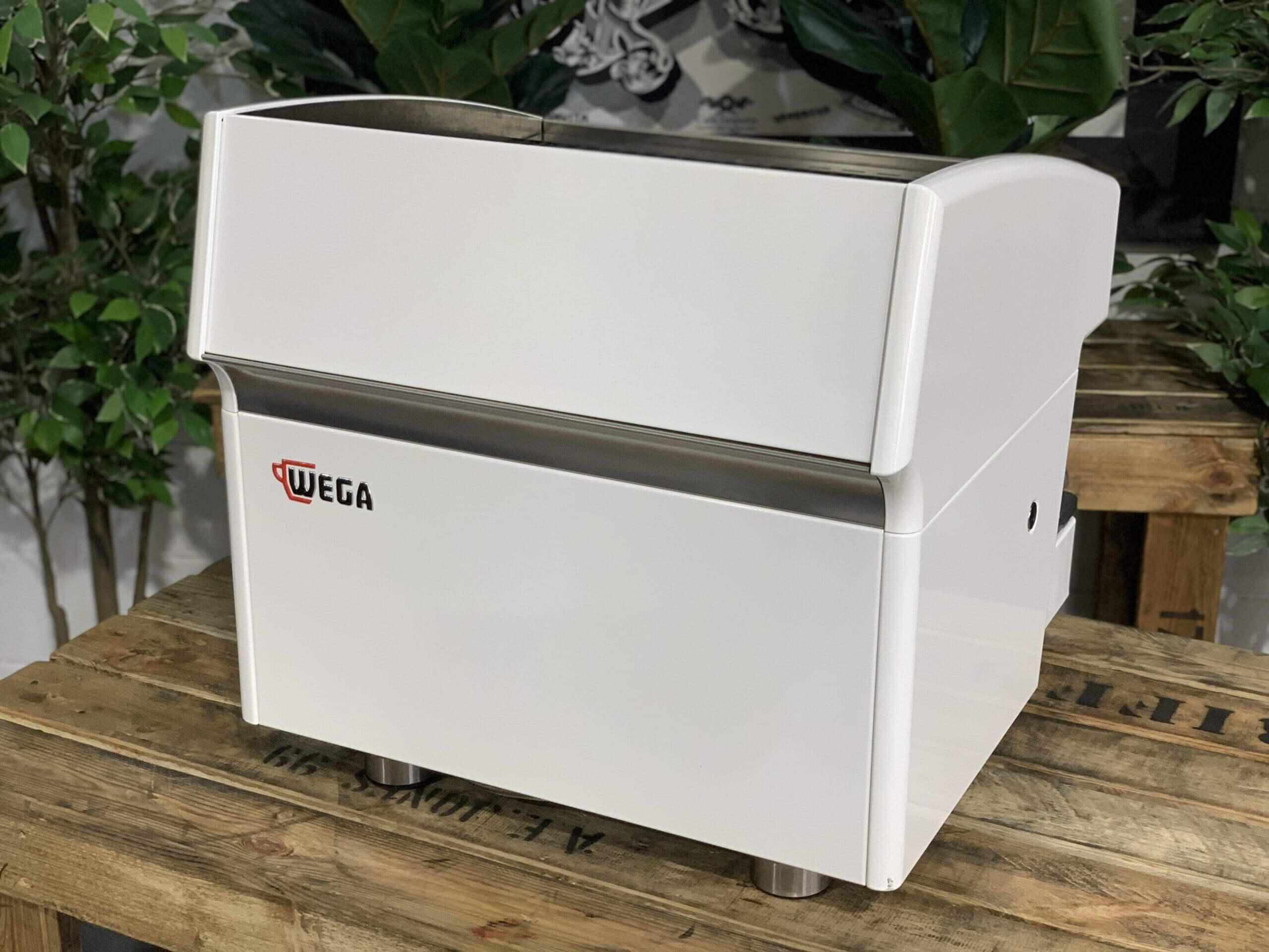Wega Atlas EVD Compact - 2 Group Commercial Espresso Machine - White