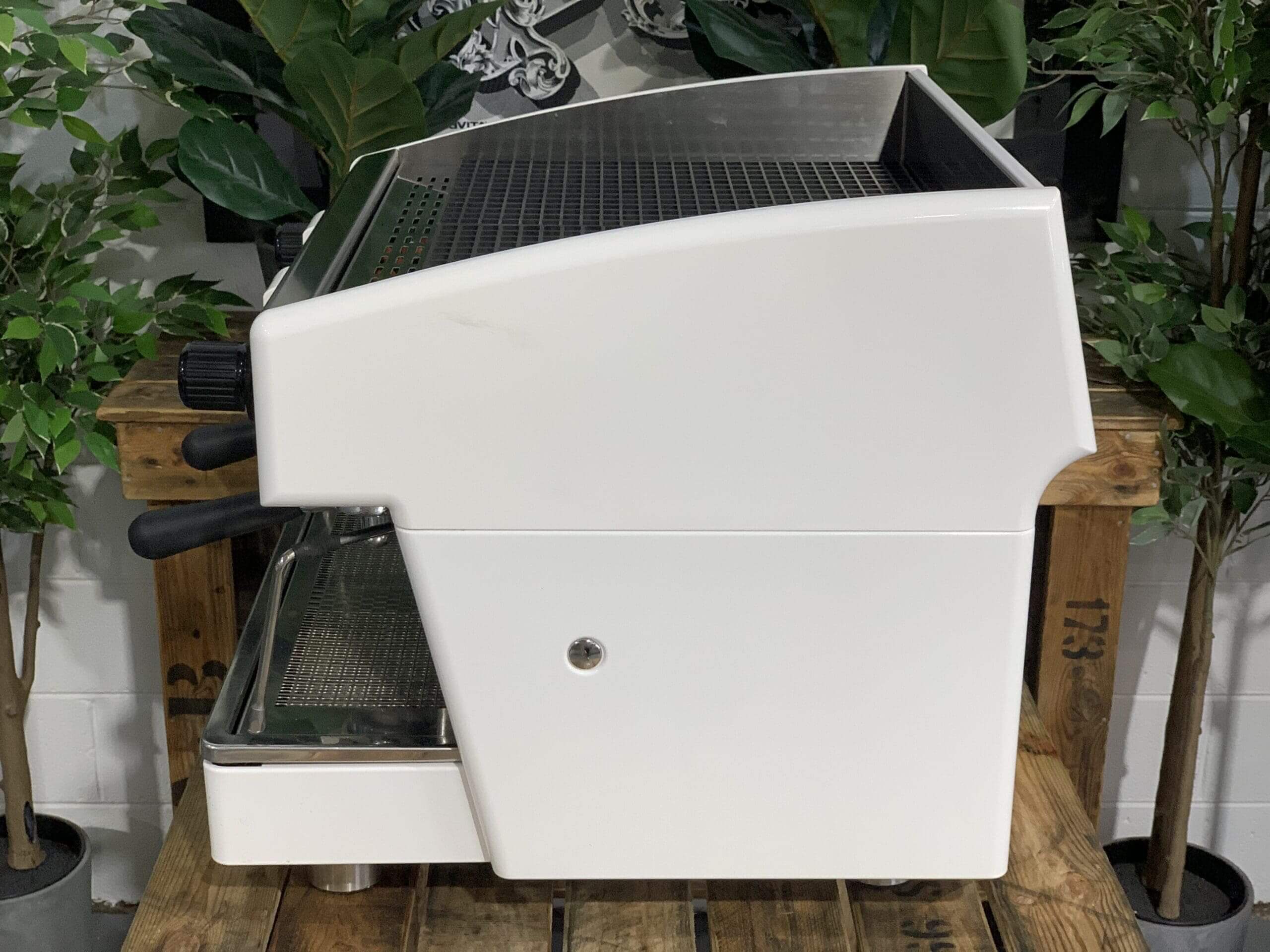 Wega Atlas EVD Compact - 2 Group Commercial Espresso Machine - White
