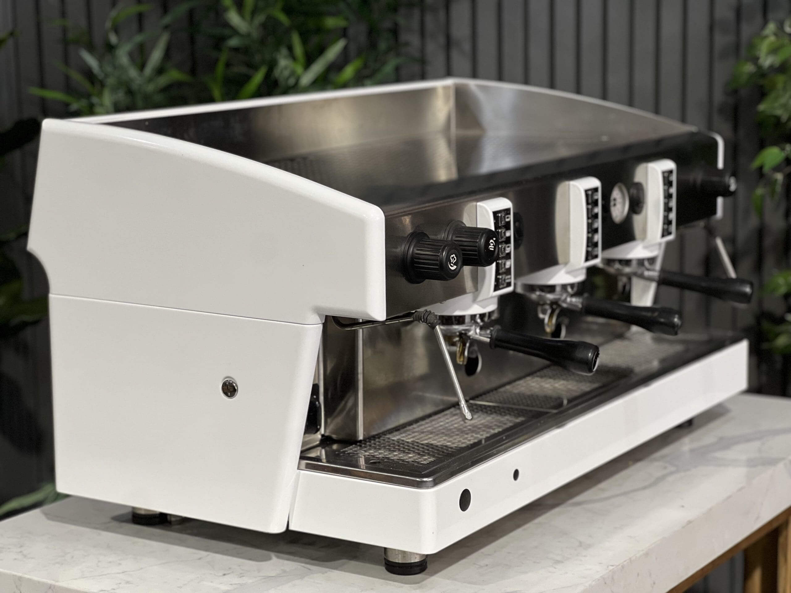 Wega Atlas EVD - 3 Group Commercial Espresso Machine - White