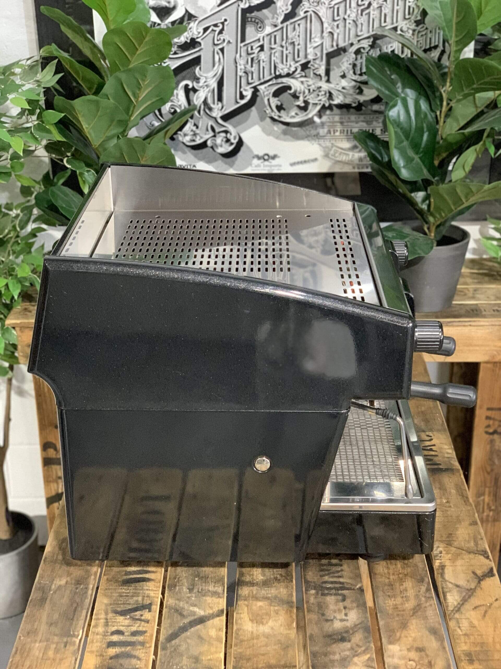 Wega Atlas EVD Compact - 2 Group Commercial Espresso Machine - Black