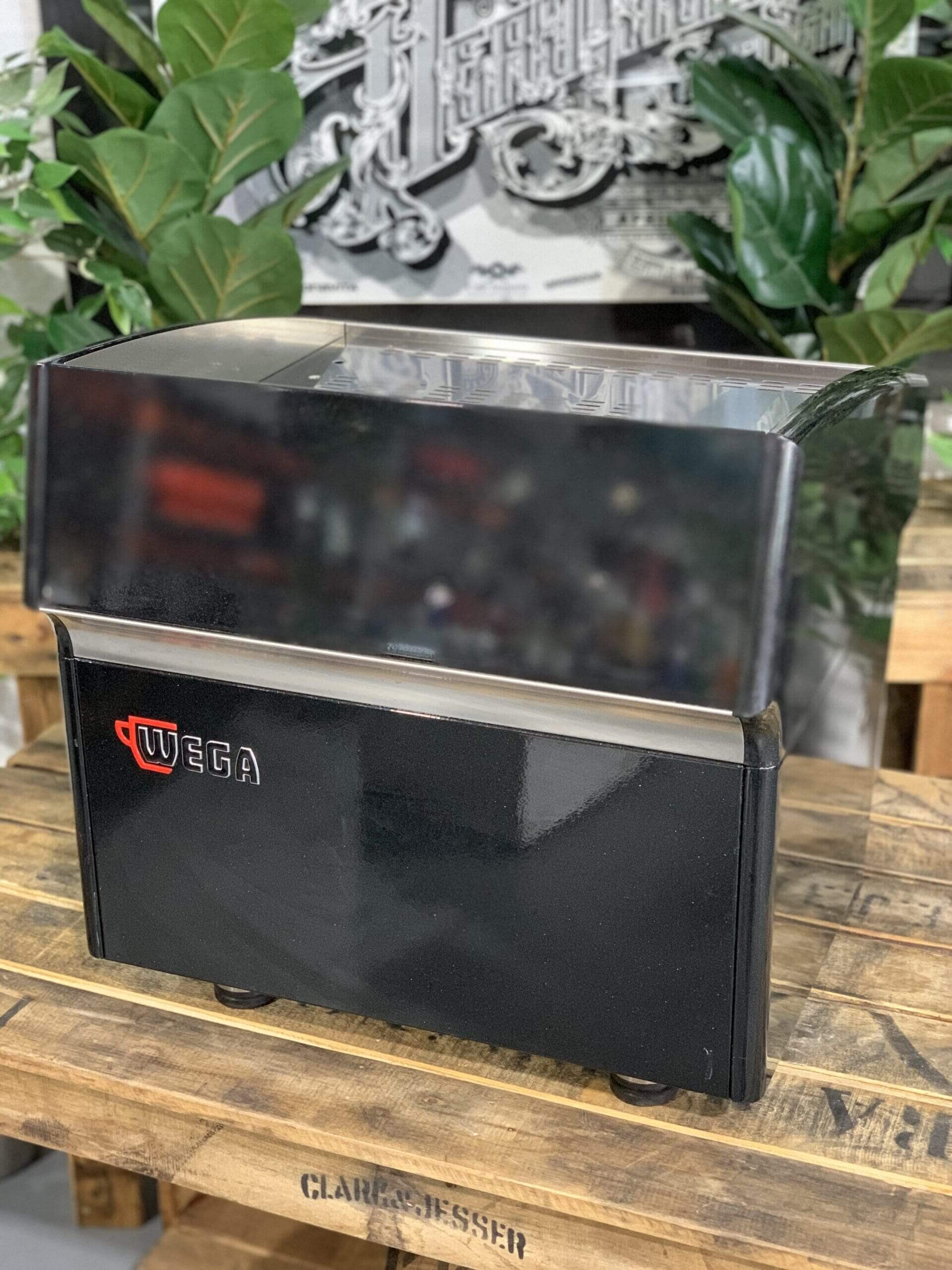 Wega Atlas EVD Compact - 2 Group Commercial Espresso Machine - Black