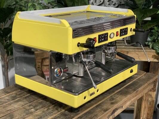 Wega Nova - 2 Group Commercial Espresso Machine - Yellow