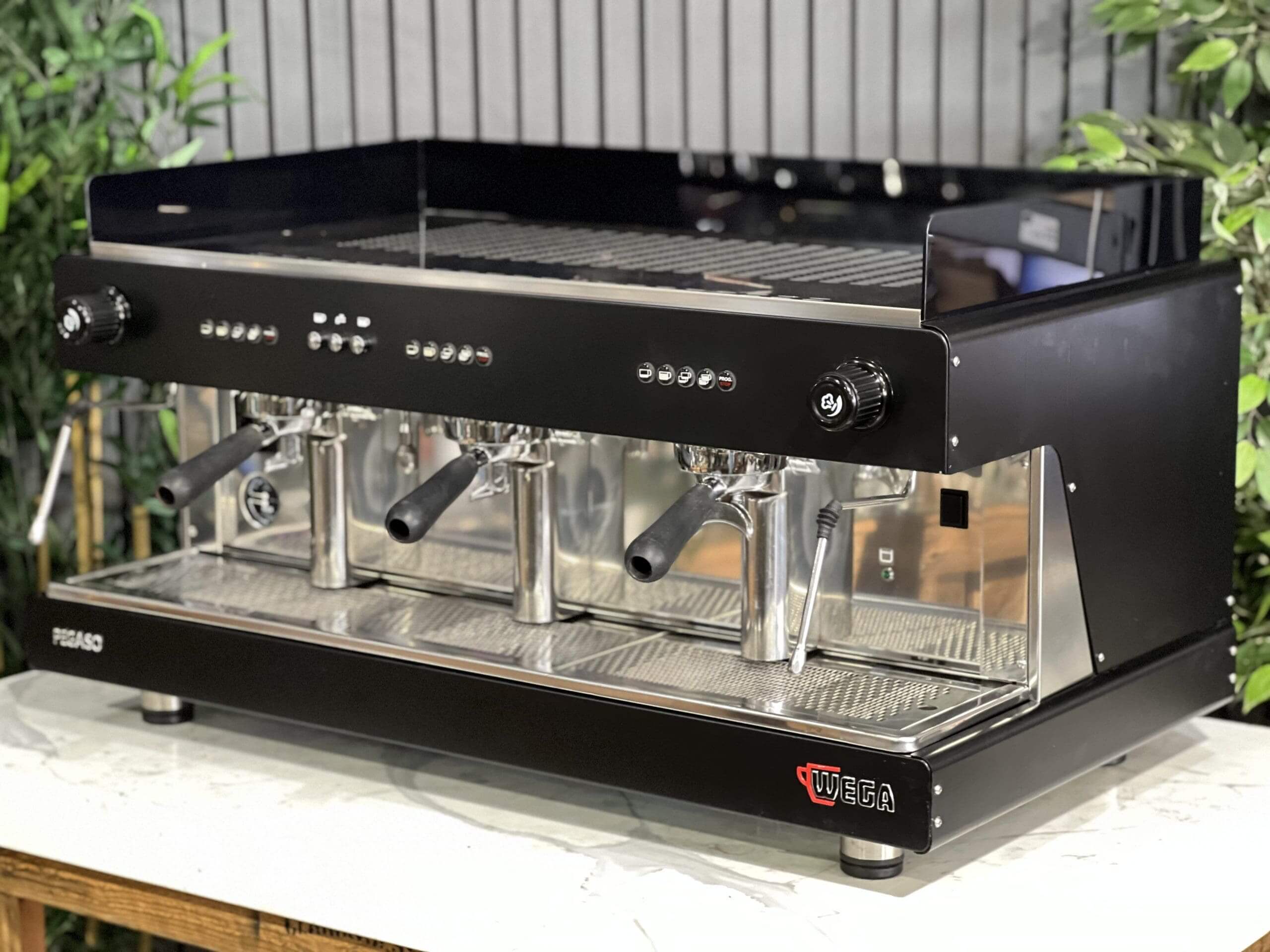 Wega Pegaso EVD - 3 Group Commercial Espresso Machine - Black