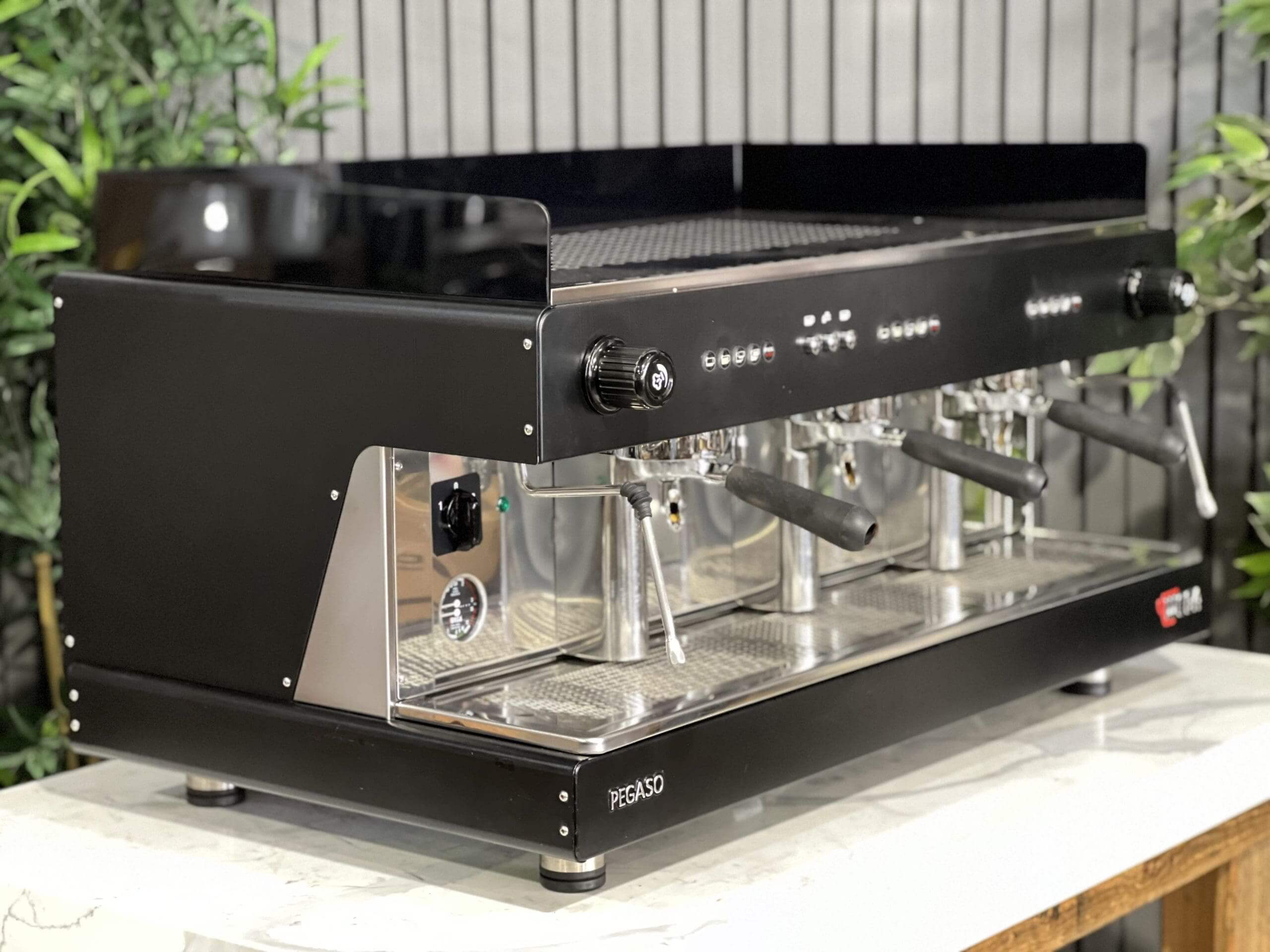 Wega Pegaso EVD - 3 Group Commercial Espresso Machine - Black