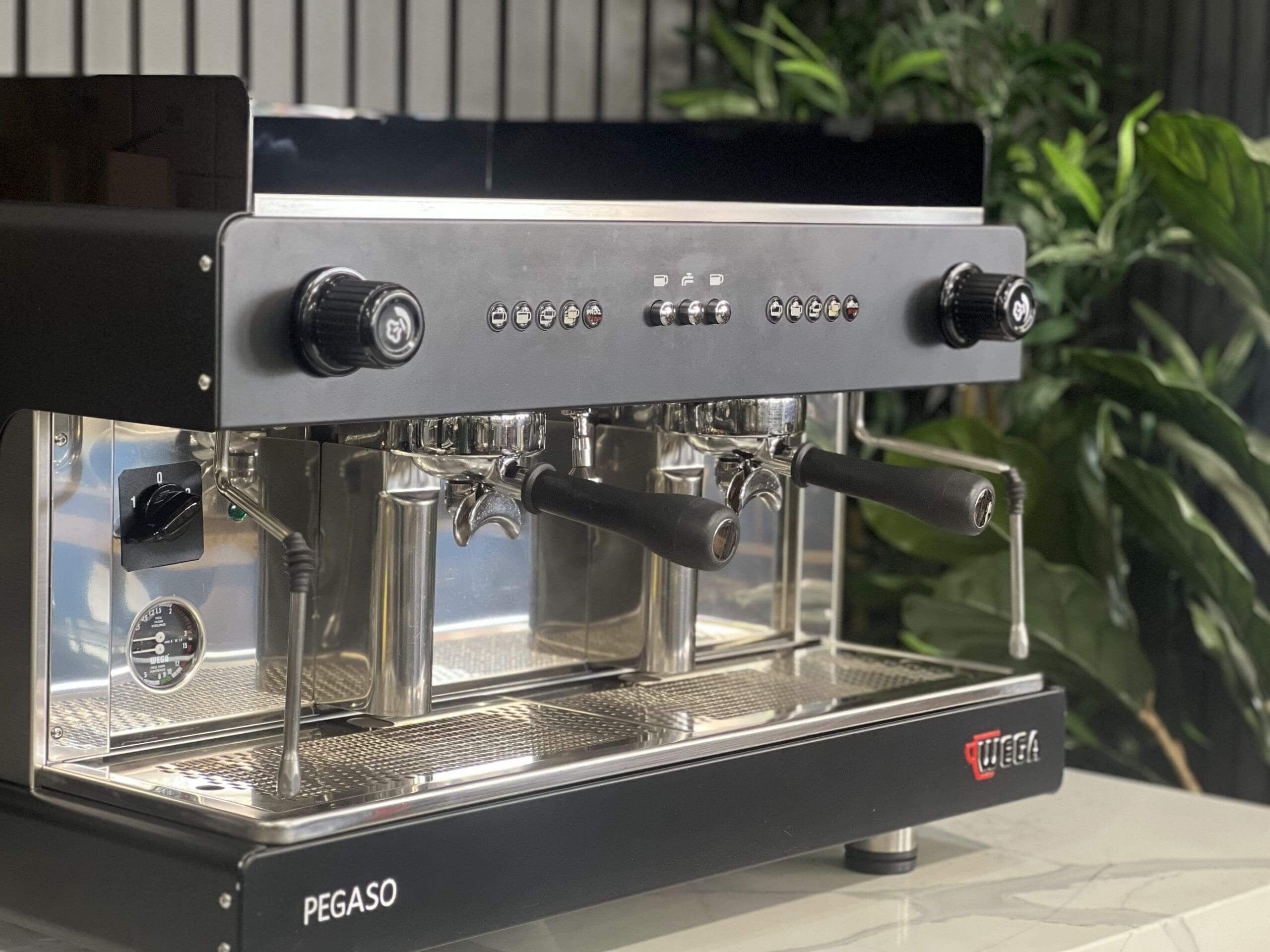 Wega Pegaso EVD - 2 Group Commercial Espresso Machine - Black