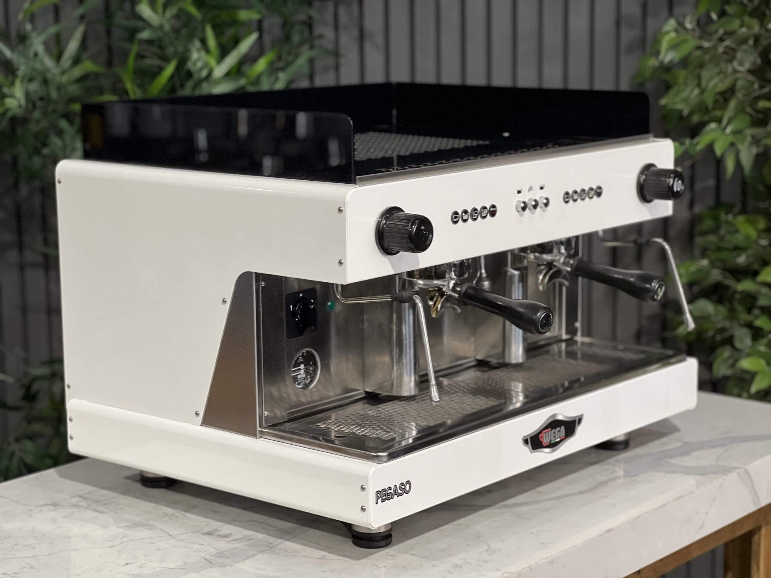 Wega Pegaso EVD - 2 Group Commercial Espresso Machine - White