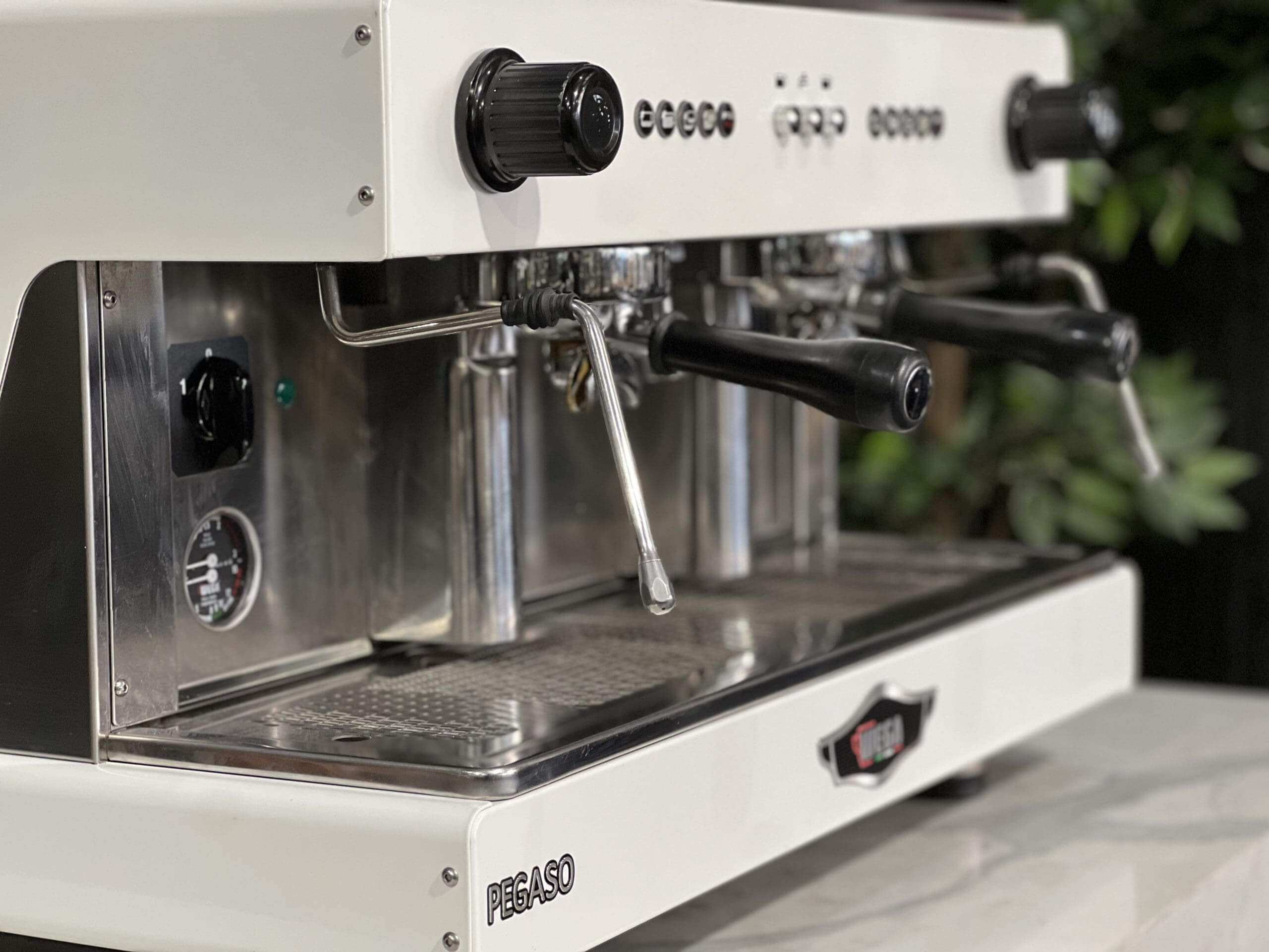 Wega Pegaso EVD - 2 Group Commercial Espresso Machine - White