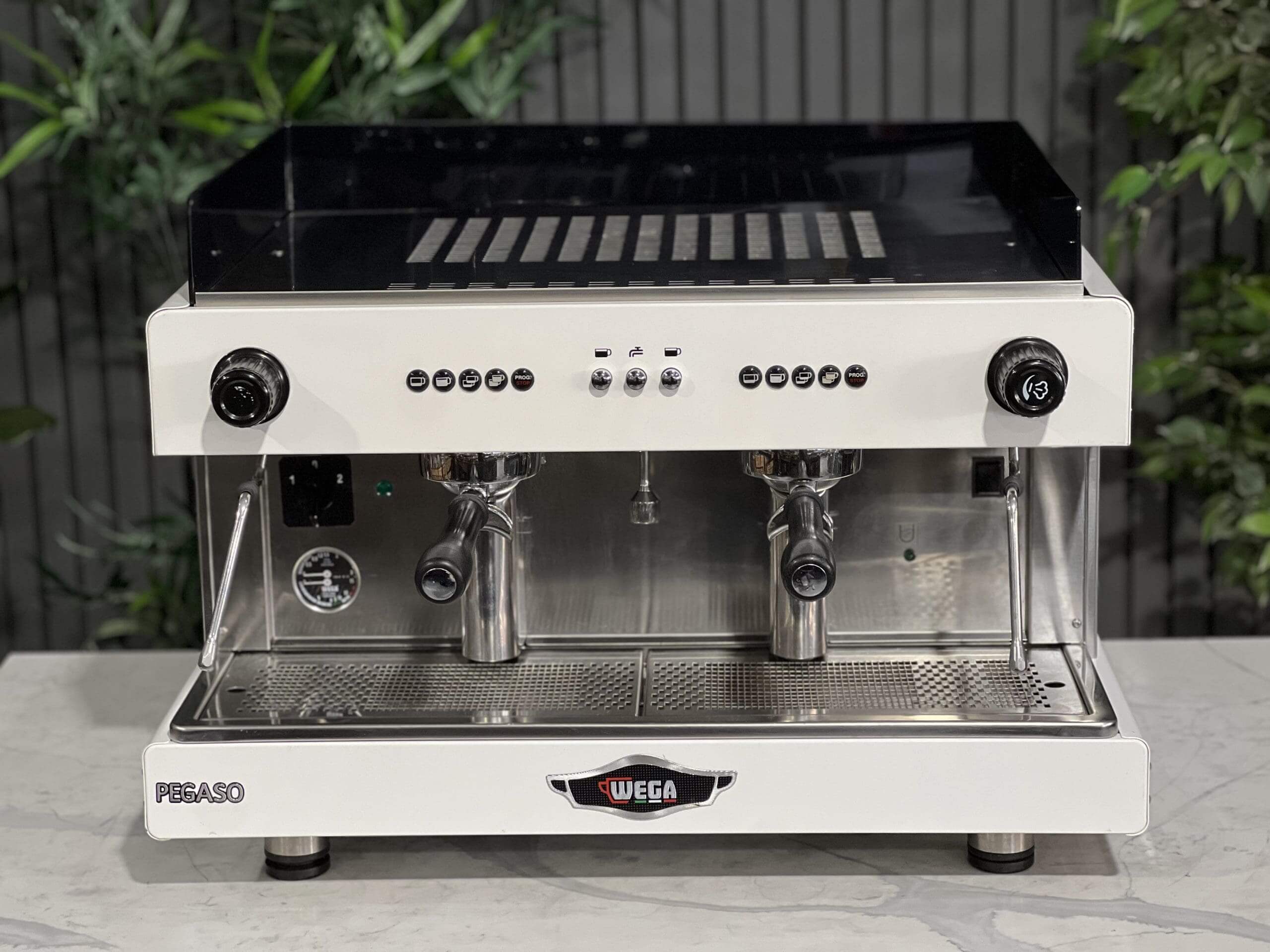 Wega Pegaso EVD - 2 Group Commercial Espresso Machine - White