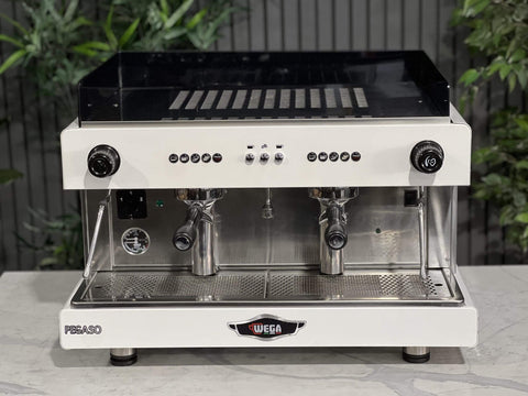 Wega Pegaso EVD - 2 Group Commercial Espresso Machine - White