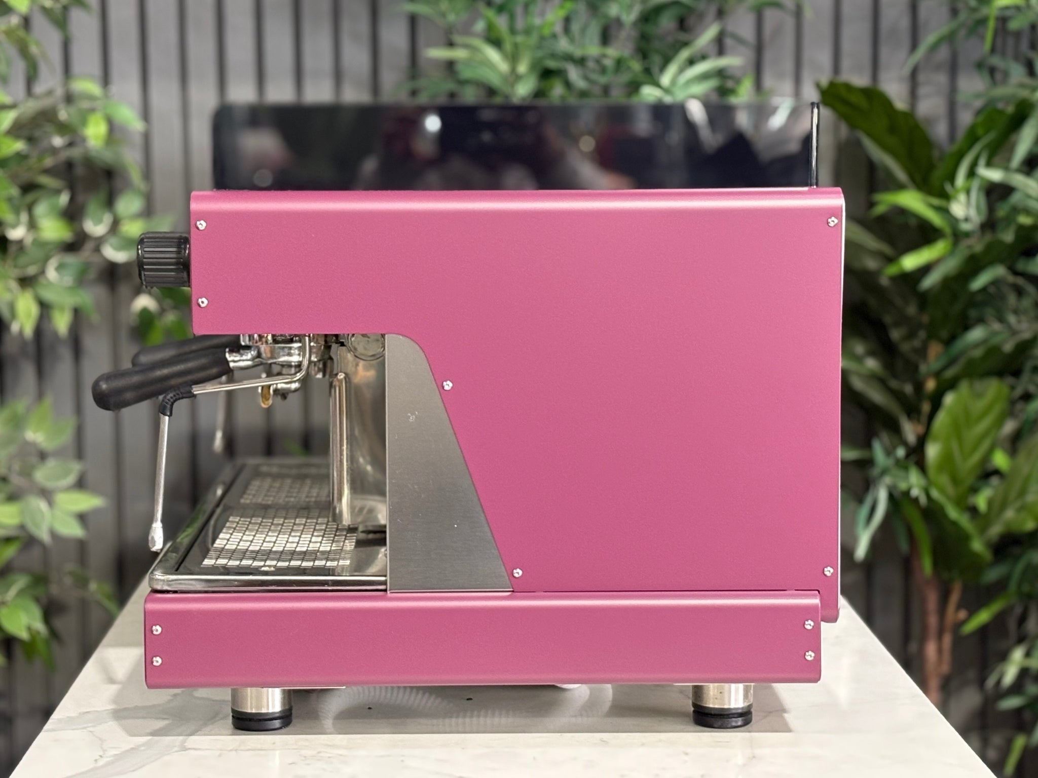 Wega Pegaso EVD Deep - 2 Group Commercial Espresso Machine - Pink