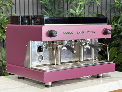 Wega Pegaso EVD Deep - 2 Group Commercial Espresso Machine - Pink