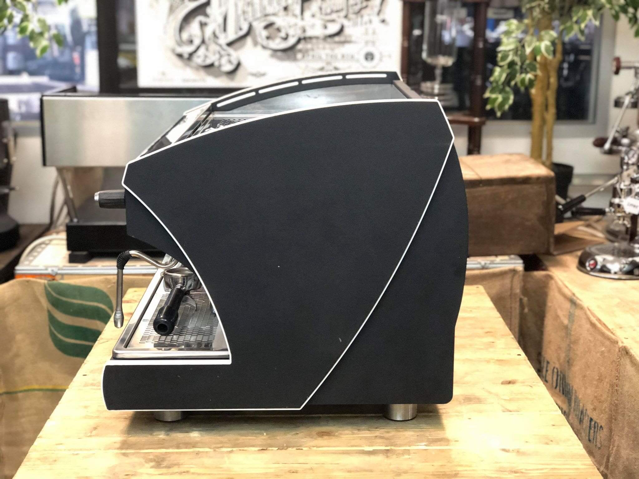 Wega Polaris Tron - 2 Group Commercial Espresso Machine - Black