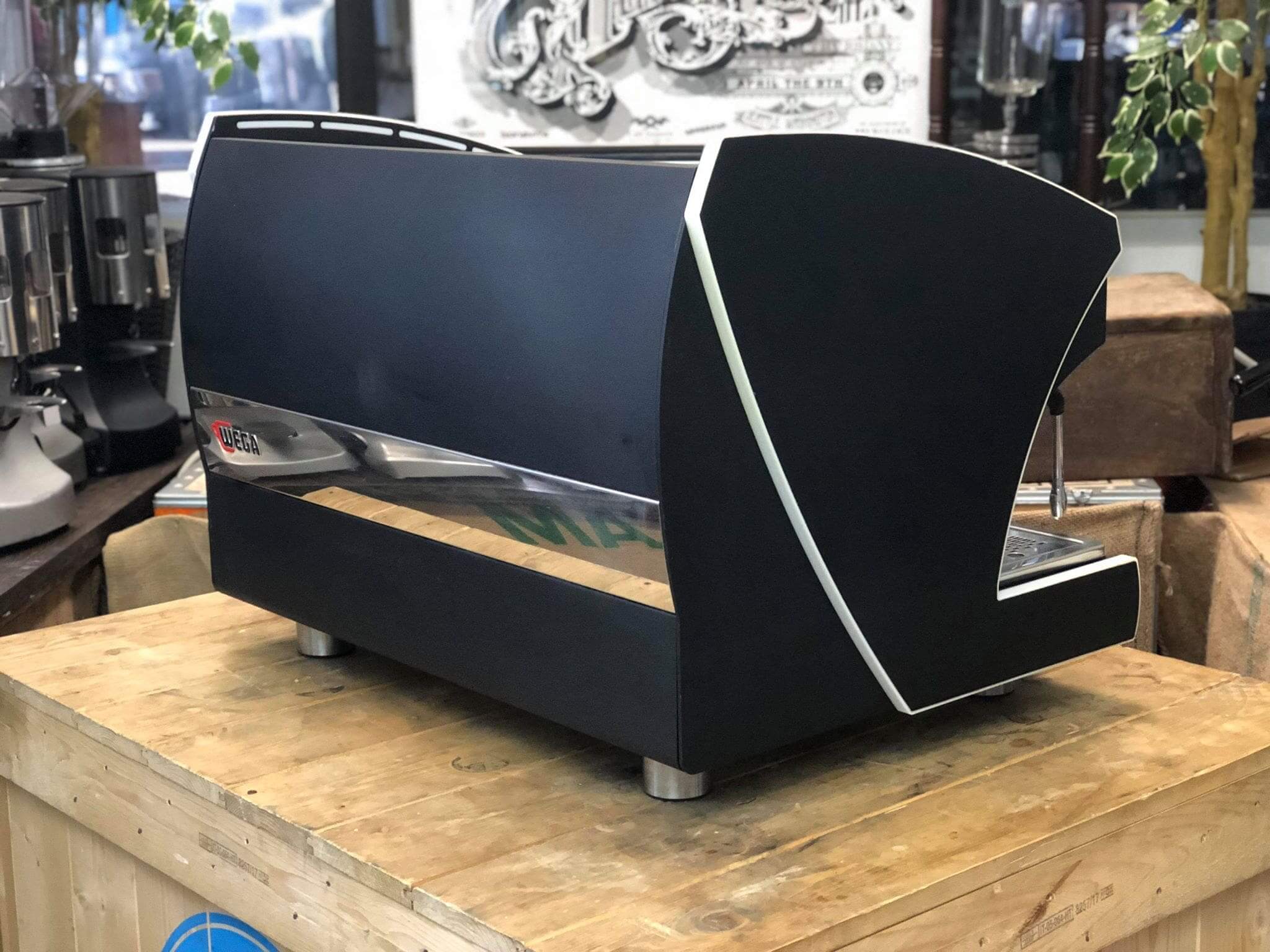 Wega Polaris Tron - 2 Group Commercial Espresso Machine - Black
