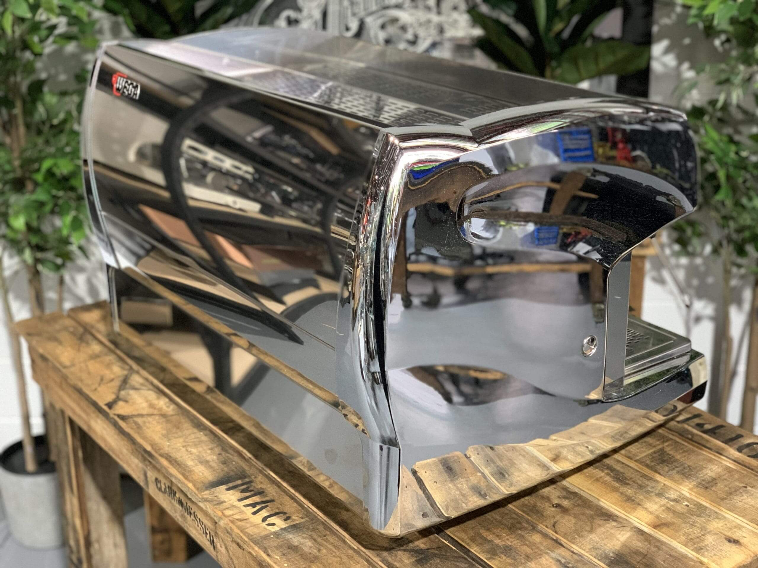 Wega Polaris - 2 Group Commercial Espresso Machine - Chrome