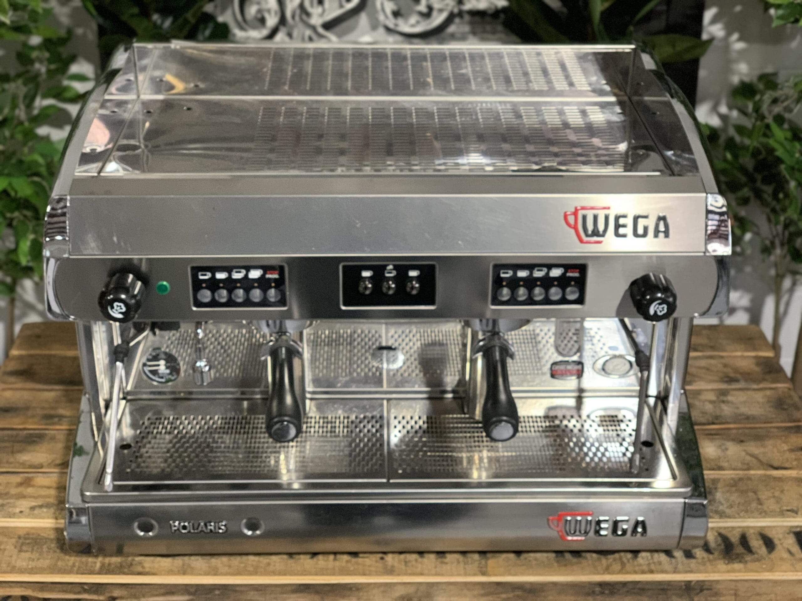 Wega Polaris - 2 Group Commercial Espresso Machine - Chrome