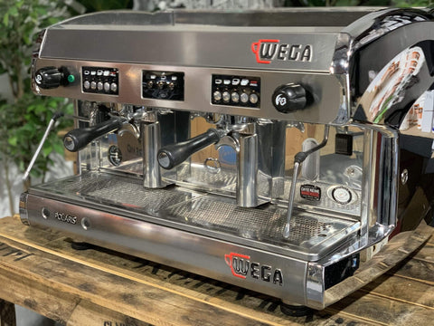 Wega Polaris - 2 Group Commercial Espresso Machine - Chrome