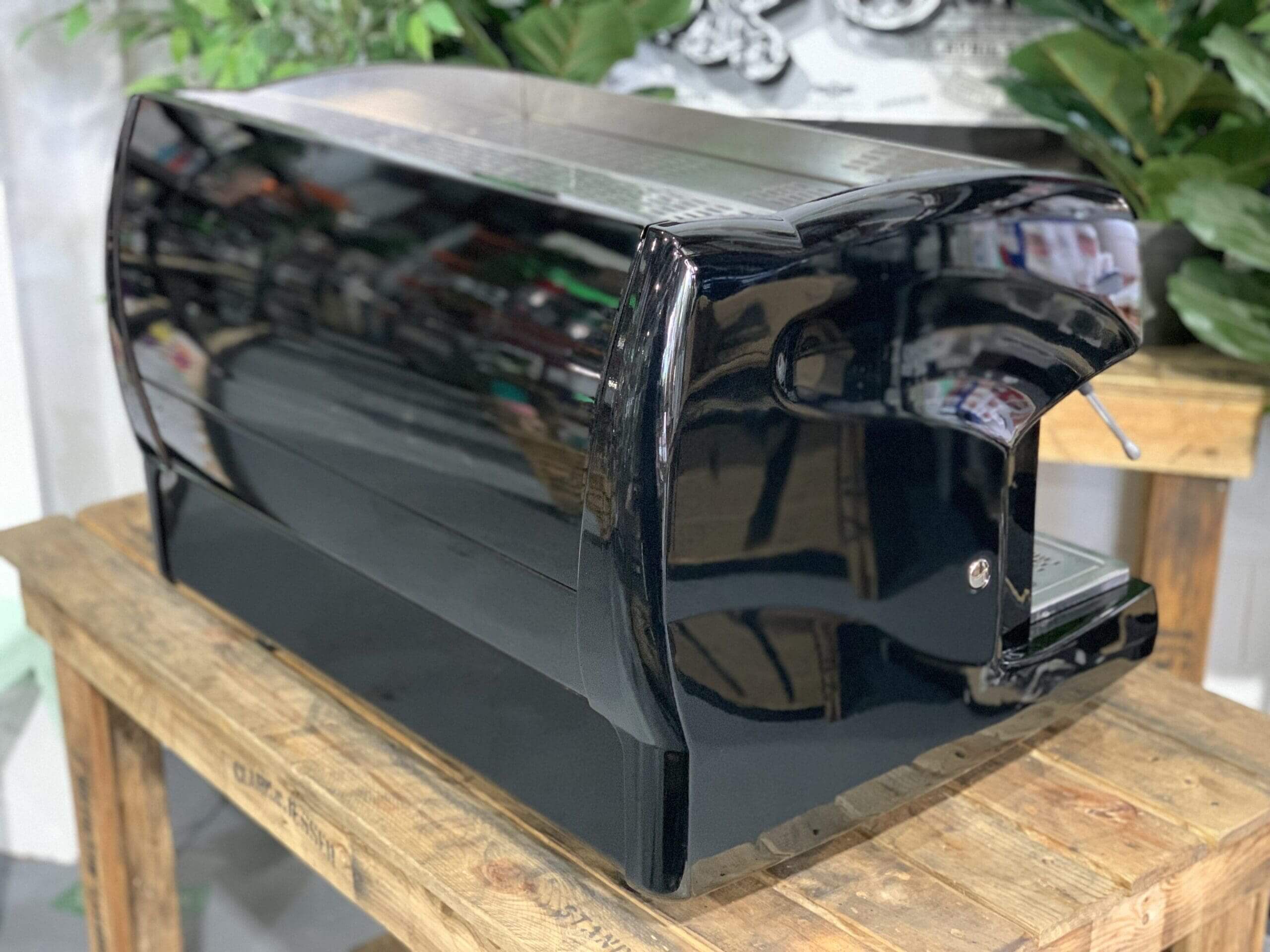 Wega Polaris High Cup Metallic - 2 Group Commercial Espresso Machine - Black