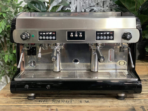 Wega Polaris High Cup Metallic - 2 Group Commercial Espresso Machine - Black