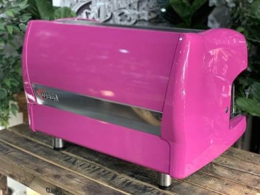 Wega Polaris Hot - 2 Group Commercial Espresso Machine - Pink