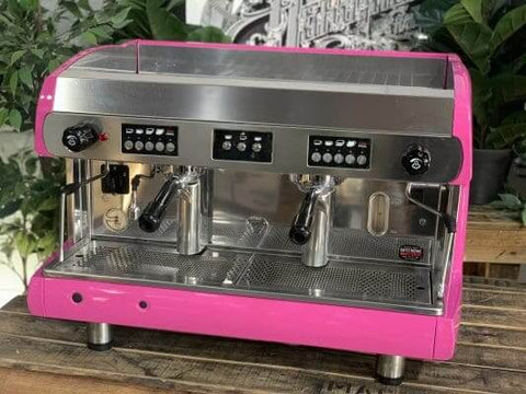 Wega Polaris Hot - 2 Group Commercial Espresso Machine - Pink