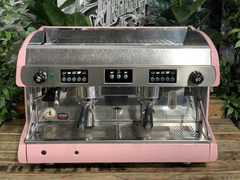 Wega Polaris Baby - 2 Group Commercial Espresso Machine - Pink