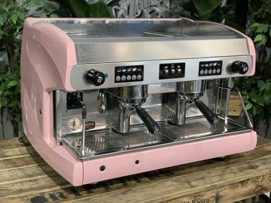 Wega Polaris Baby - 2 Group Commercial Espresso Machine - Pink